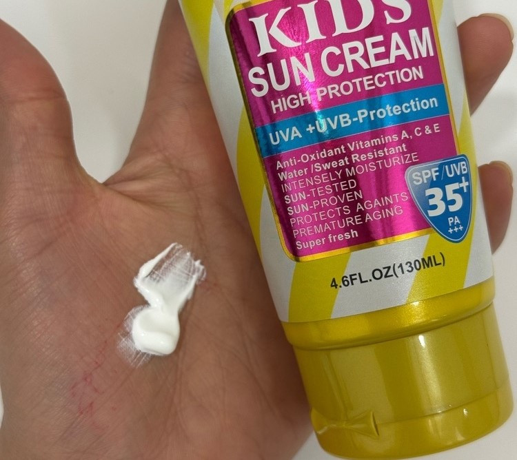 کرم ضد آفتاب بچگانه SPF35