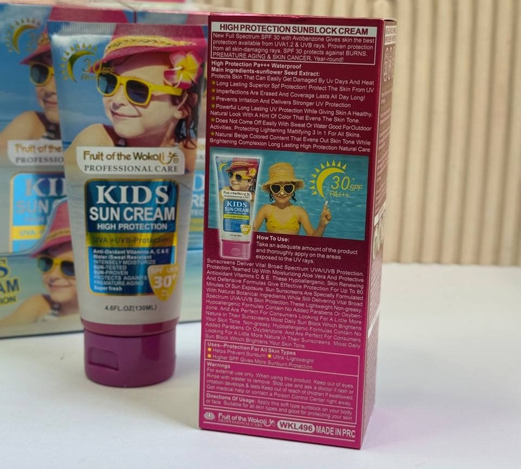 کرم ضد آفتاب بچگانه SPF30