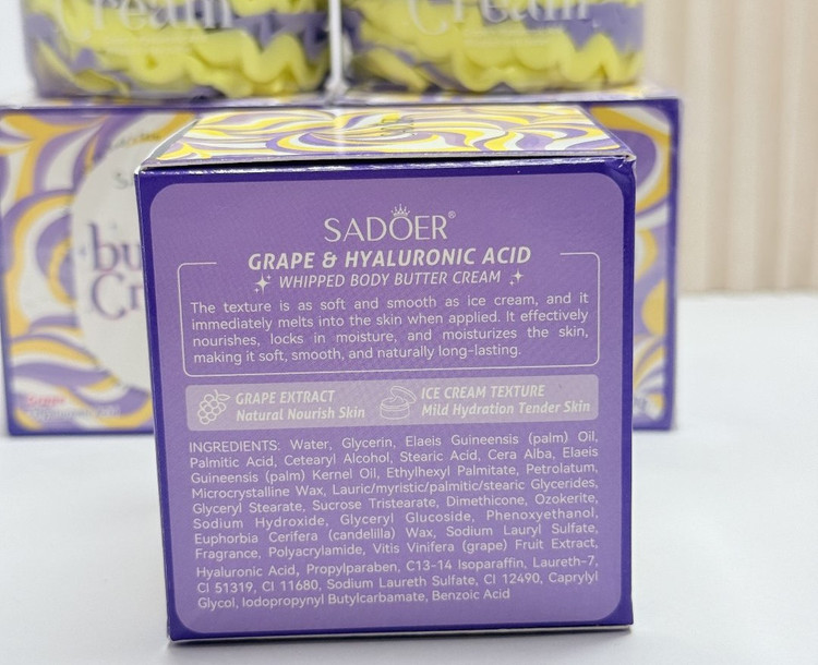 کره بدن رنگین کمانی انگور سادور SADOER