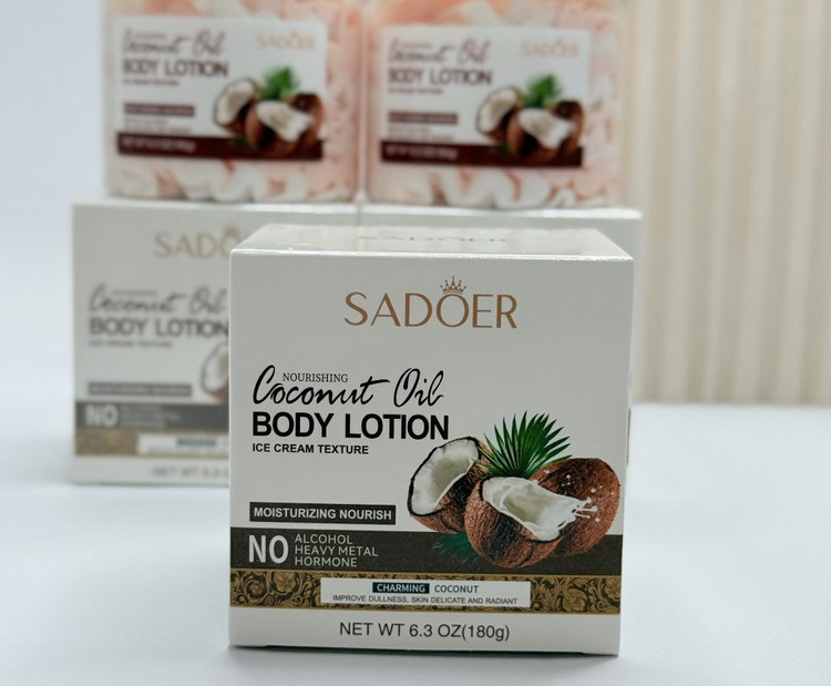 لوسیون بدن بستنی نارگیل سادور SADOER