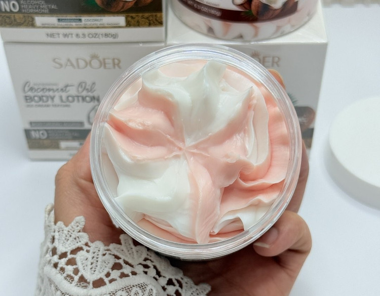 لوسیون بدن بستنی نارگیل سادور SADOER