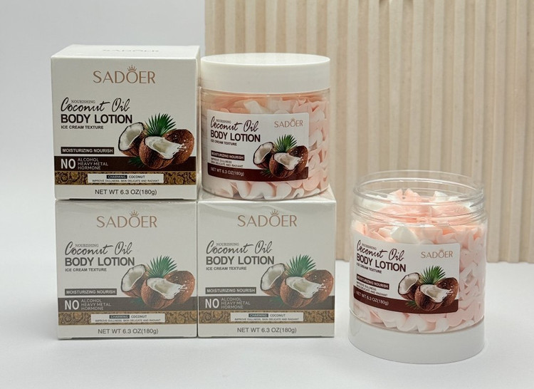 لوسیون بدن بستنی نارگیل سادور SADOER