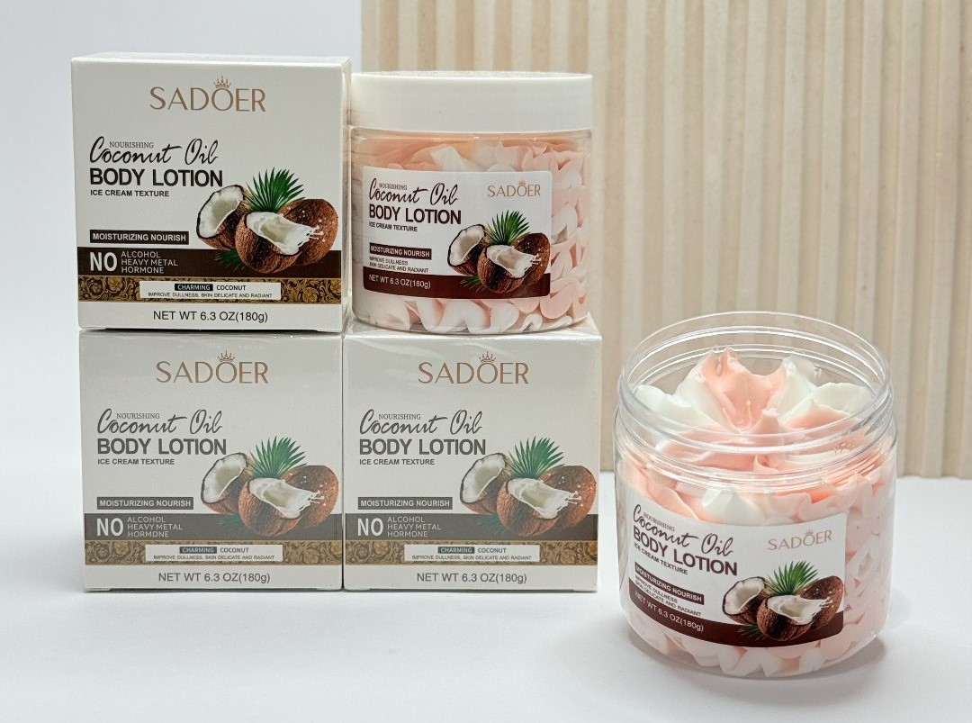 لوسیون بدن بستنی نارگیل سادور SADOER
