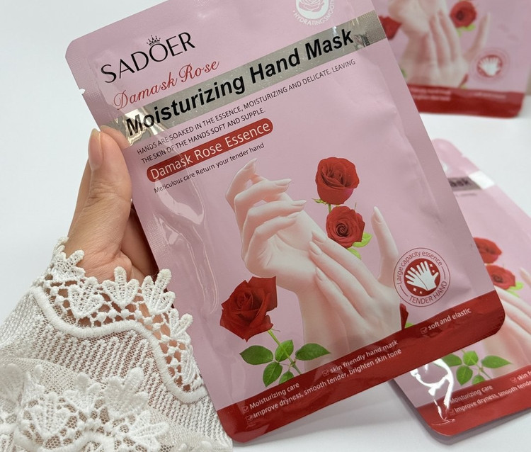 ماسک دست ورقه ای گل رز سادوئر SADOER