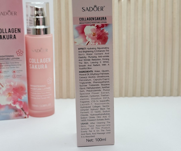 لوسیون بدن شکوفه گیلاس سادور SADOER