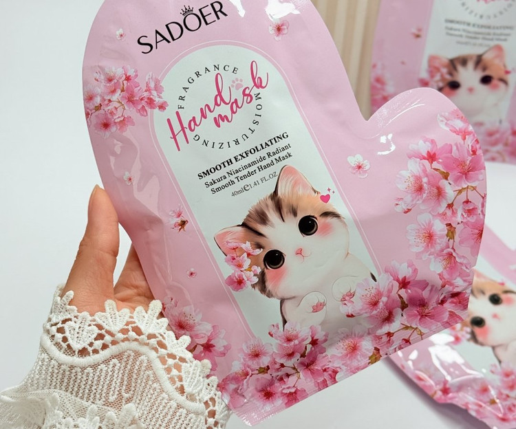 ماسک دست ورقه ای گربه سادور SADOER