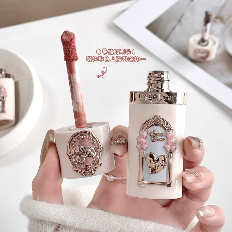 رژگونه سلطنتی 1380 طرح فلاورنوز GeGe Bear