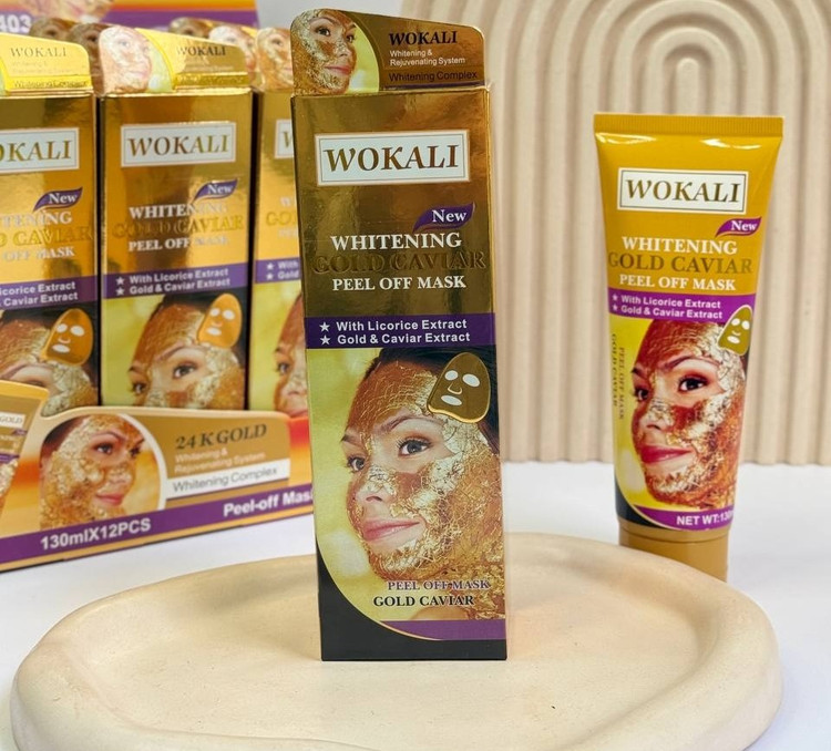 ماسک تیوپی طلا و خاویار