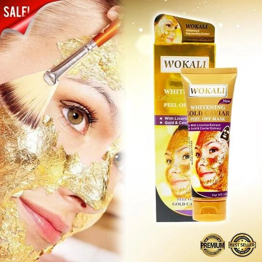 ماسک تیوپی طلا و خاویار