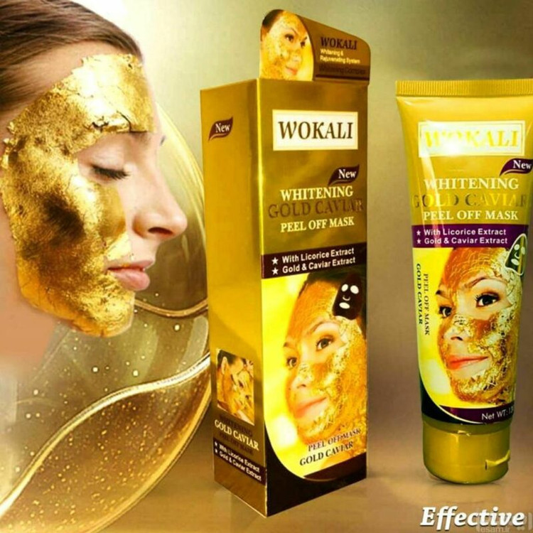 ماسک تیوپی طلا و خاویار