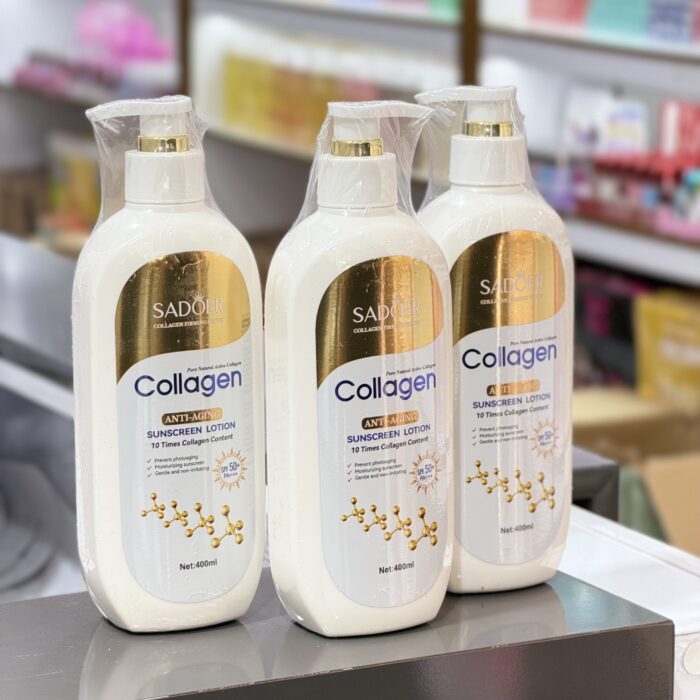 لوسیون کلاژن حاوی ضدآفتاب 400 گرمی